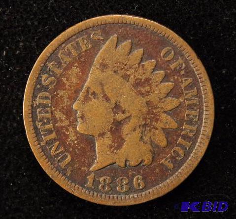 1886 INDIAN HEAD CENT