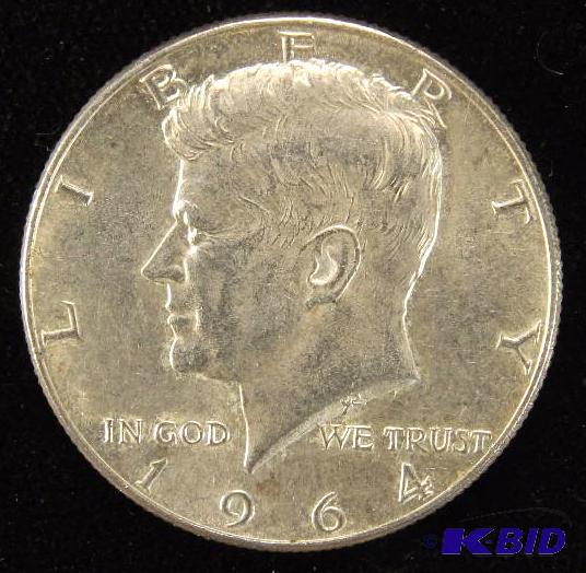 1964 KENNEDY SILVER HALF DOLLAR