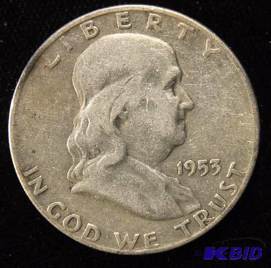 1953 D FRANKLIN HALF DOLLAR
