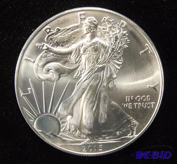 2015 AMERICAN EAGLE 1 TROY Oz. .999 FINE SILVER US DOLLAR