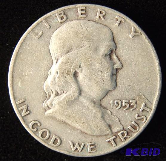 1953 D FRANKLIN HALF DOLLAR