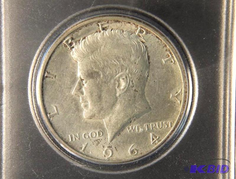 1964 KENNEDY SILVER HALF DOLLAR