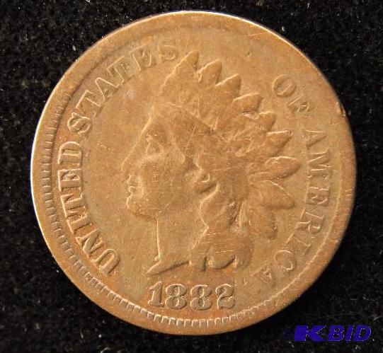 1882 INDIAN HEAD CENT VG