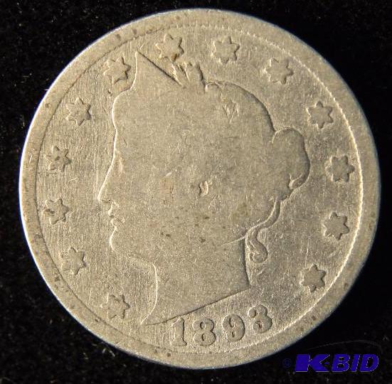1893 US LIBERTY V NICKEL