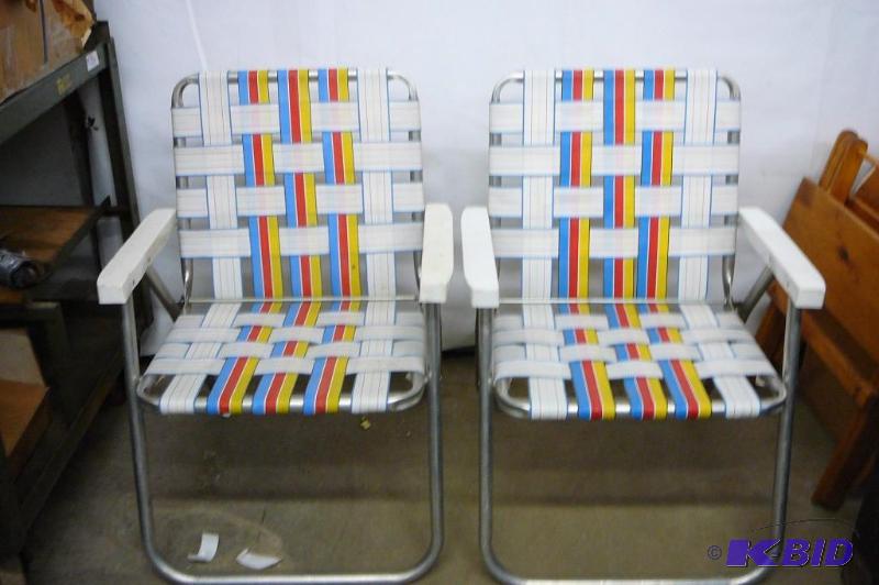 lot 117 image: 2- Lawn Chairs...