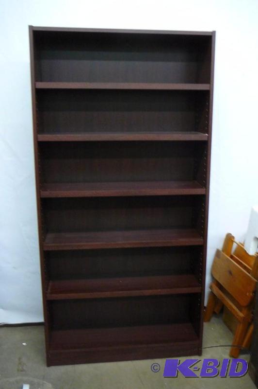 lot 120 image: Cabnet with 5 Shelves Adjustable 12&quotd X ...