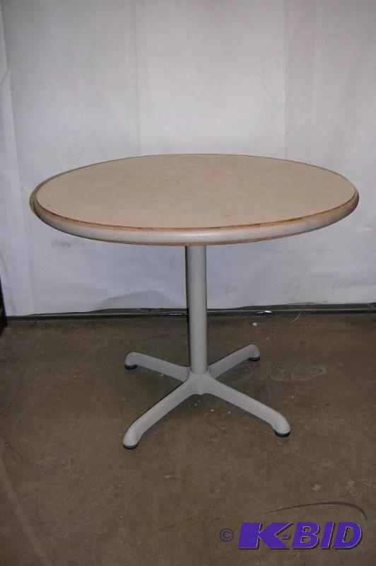 lot 123 image: Round Table 36" x 29" High...