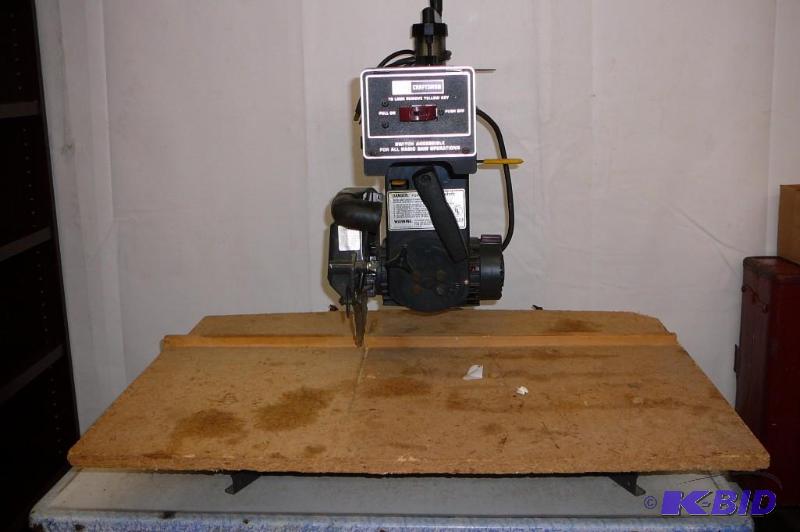 lot 126 image: Radial Arm San Craftsman Model&nbsp113.19780...