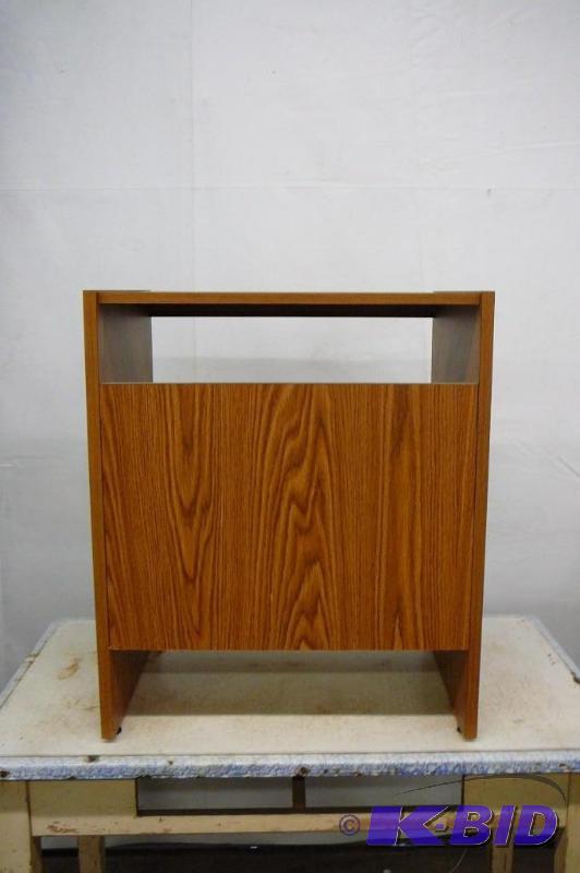 lot 127 image: Oak Printer Stand 23&quotw X 18 12d X 27h...