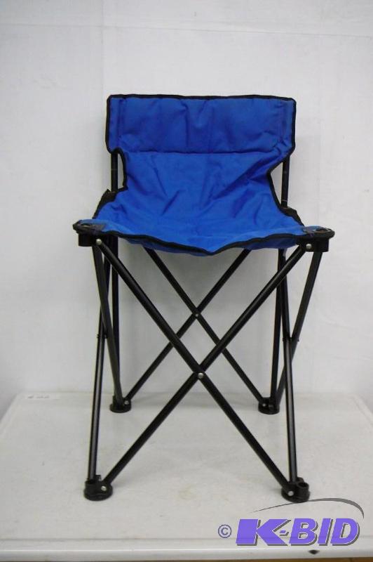 lot 140 image: Blue Folding Chair...