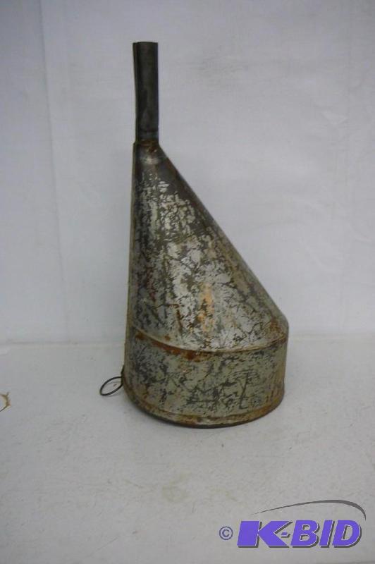 lot 144 image: Large Funel 21&quotl X 10"...