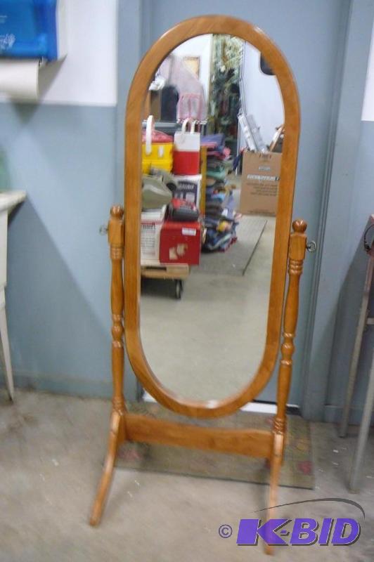 lot 147 image: Full Length Mirror 59" h x 23" w...