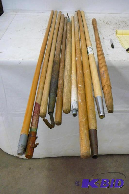 lot 174 image: Lot of Wood Handles...