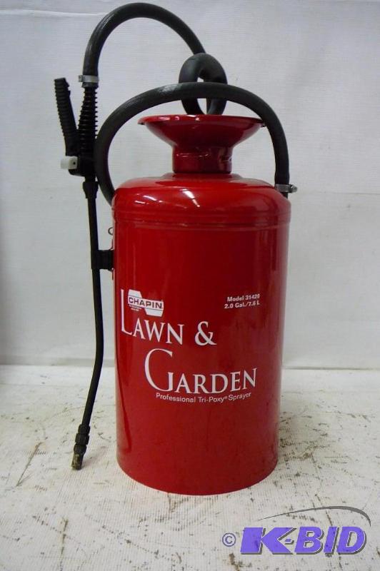 lot 2 image: New Metal Sprayer 2 gal Professional Tri Poxy...