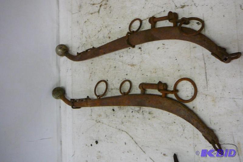 lot 211 image: Antique Horse Hames...