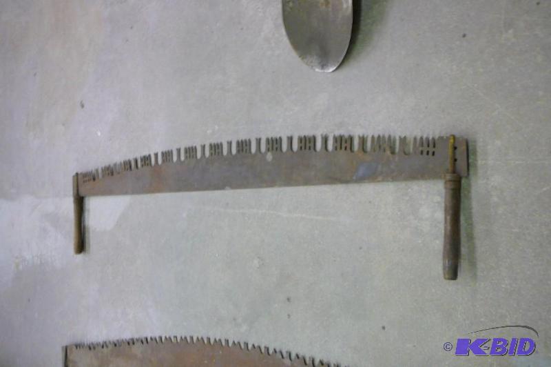 lot 217 image: Antique 2 man Cross Cut Saw...