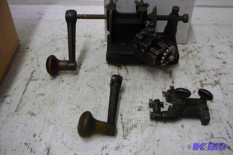 lot 39 image: Antique Valve Grinder...
