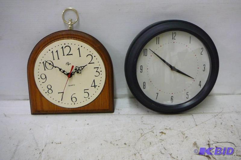 lot 48 image: 2-Wall Clocks...