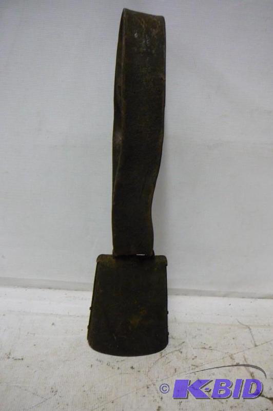lot 53 image: Large Cow Bell & Strap 6" Tall...