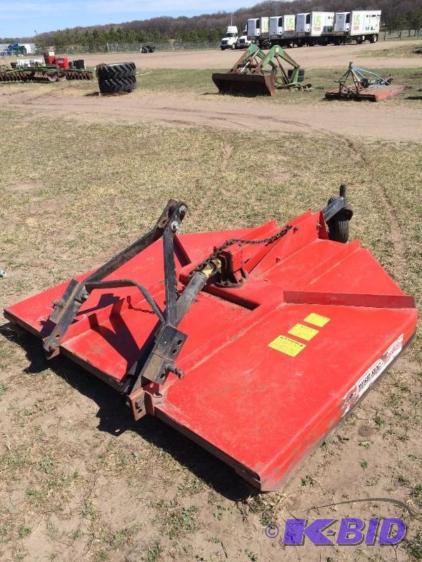 lot 1022 image: 6ft 3pt Brush Hog
