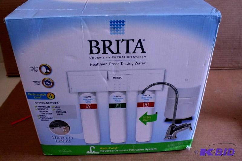 Brita under sink water filtration system Customer Return
