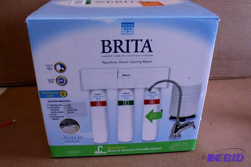 Brita under sink water filtration system Customer Return