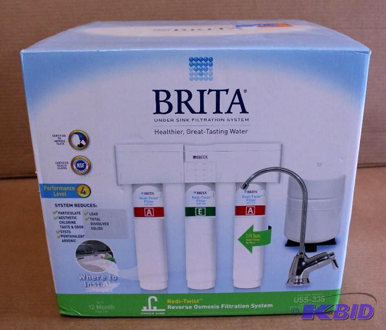 Brita under sink water filtration system Customer Return