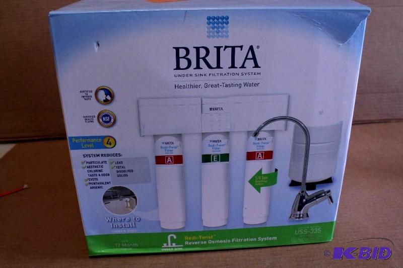 Brita under sink water filtration system Customer Return