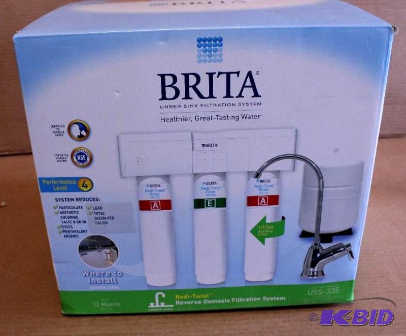 Brita under sink water filtration system Customer Return