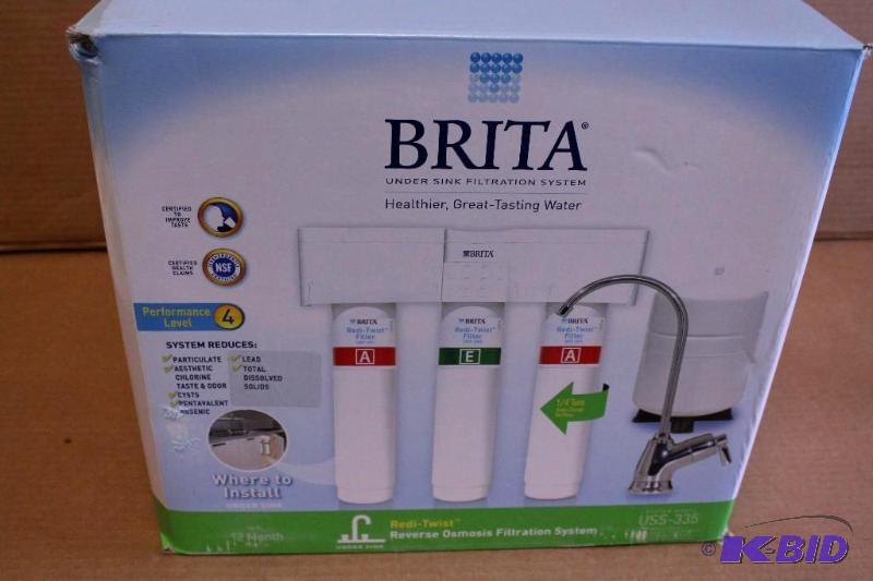 Brita under sink water filtration system Customer Return
