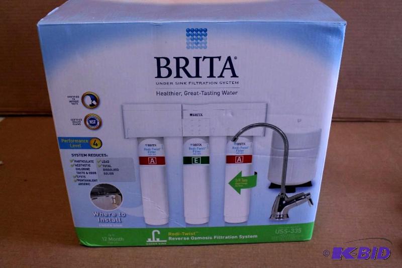 Brita under sink water filtration system Customer Return