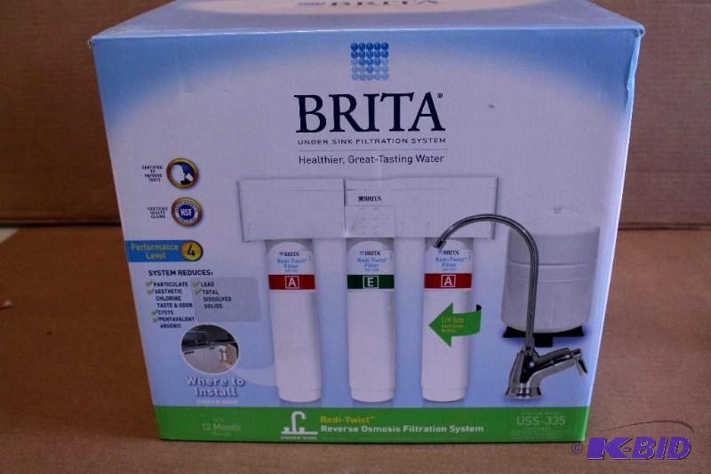 Brita under sink water filtration system Customer Return