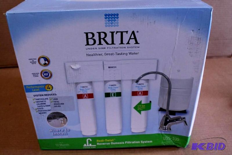 Brita under sink water filtration system Customer Return