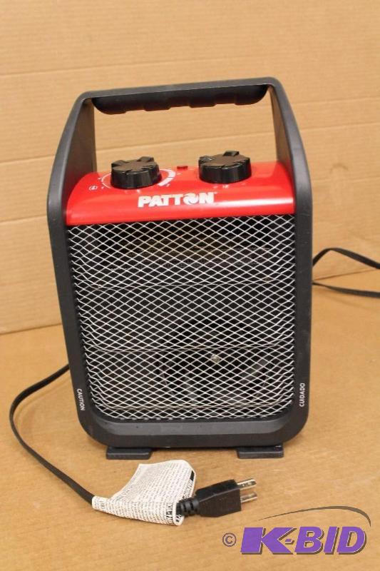 Patton Heater, Tested Works Customer Retur