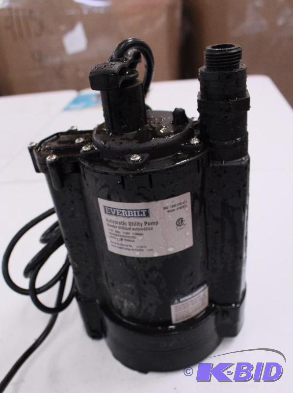 ) Flotech Utility pump, tested, Customer Return