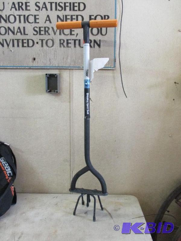 Manual tiller...