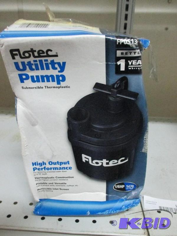 16 hp Utility pump...
