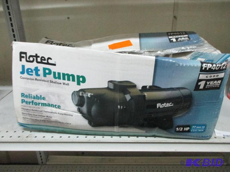 12 hp Jet pump...