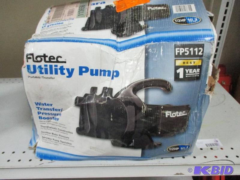 12hp utility pump...