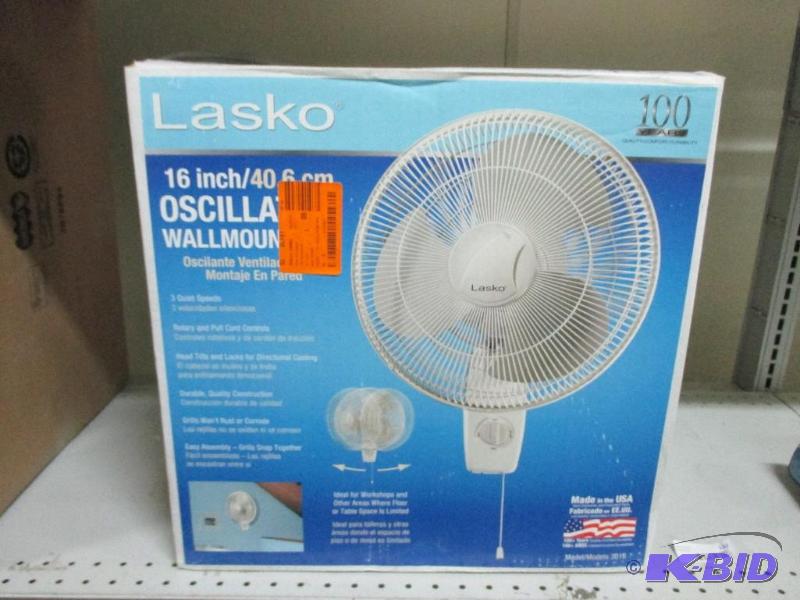 Lasko wall mount fan...