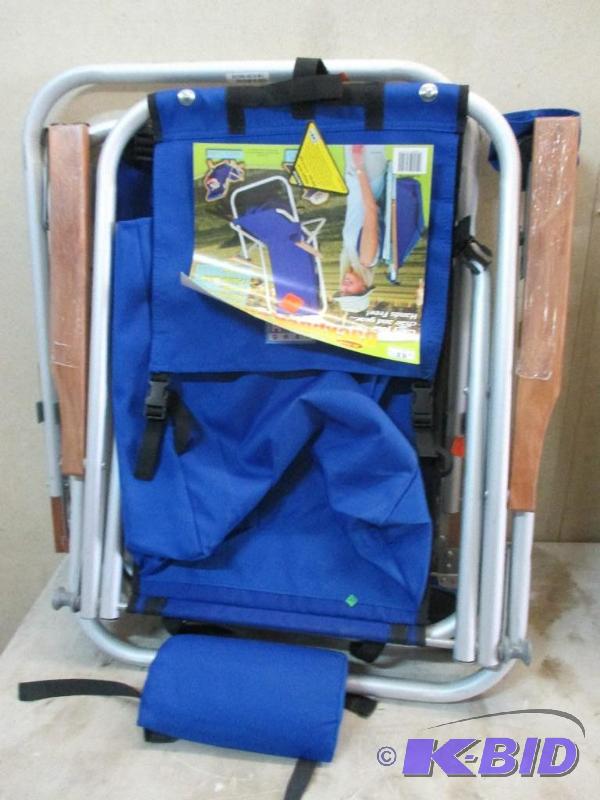 2 backpack lawn chairs...