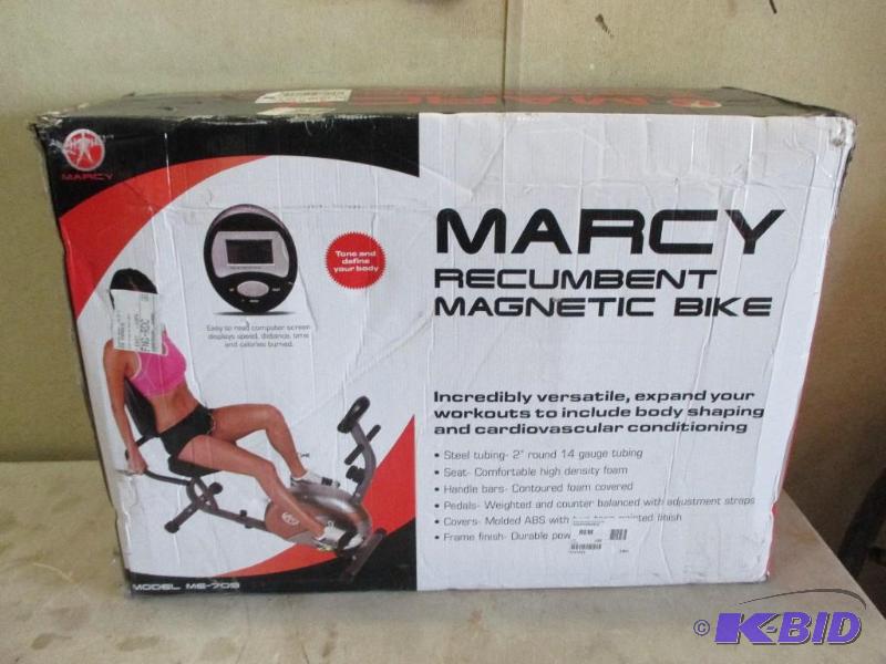 Marcy recumbent bike...