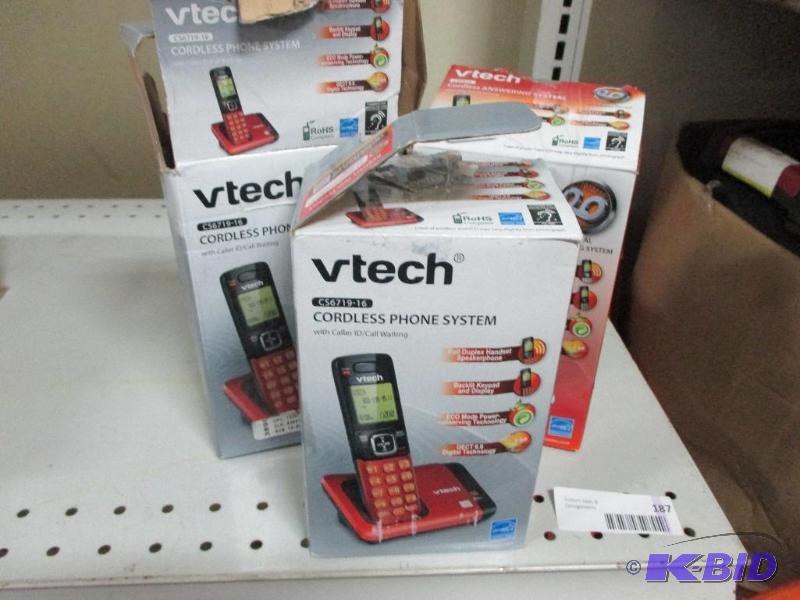 3 v tech phones...