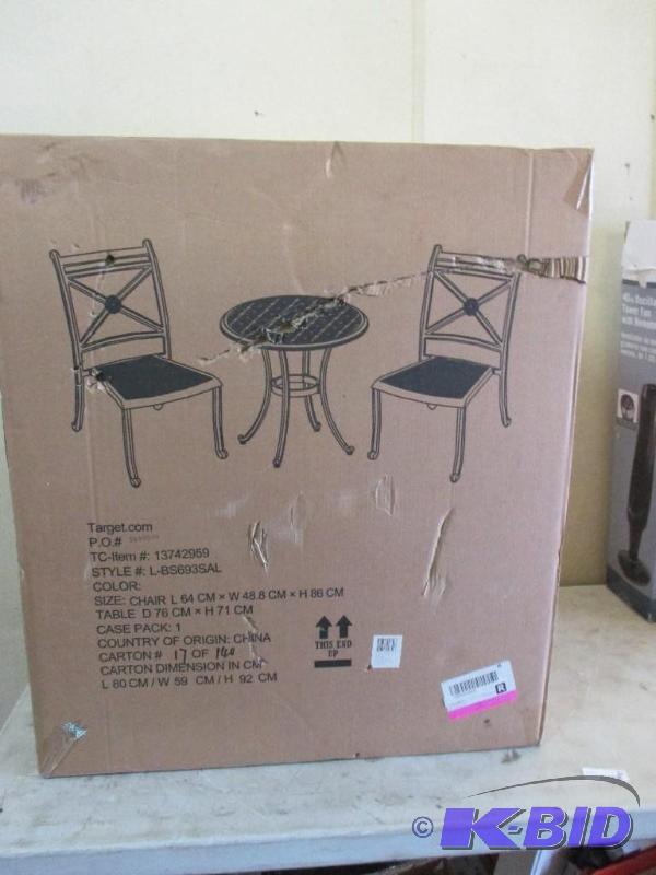 Table set...