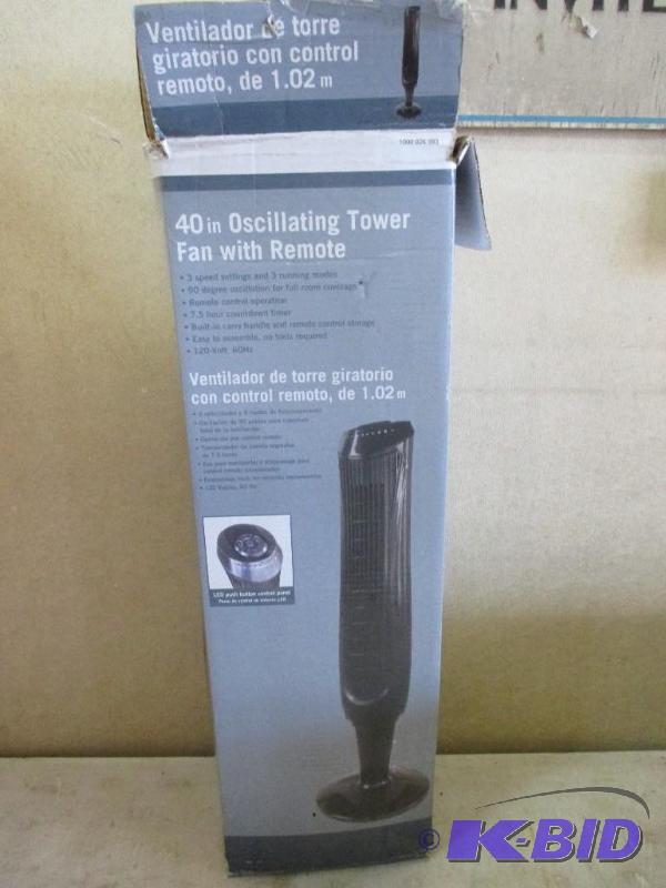 Tower fan...