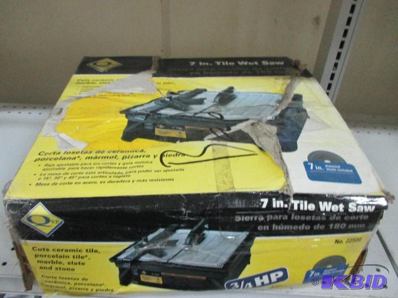7&quot tile saw...
