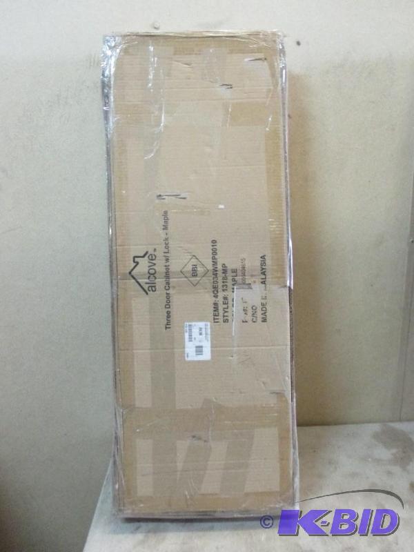3 door cabinet...