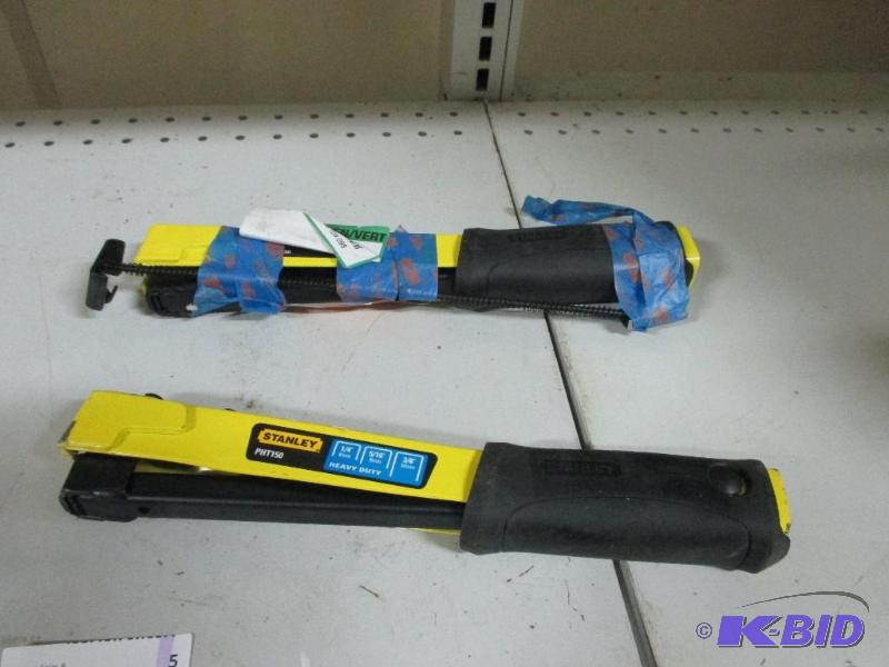 2 Hammer staplers...