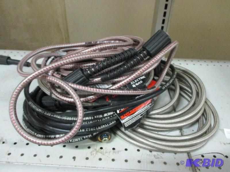 Pressure washer hoses...