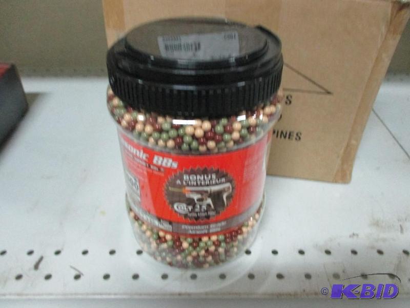 2 tubes of air soft bbs...